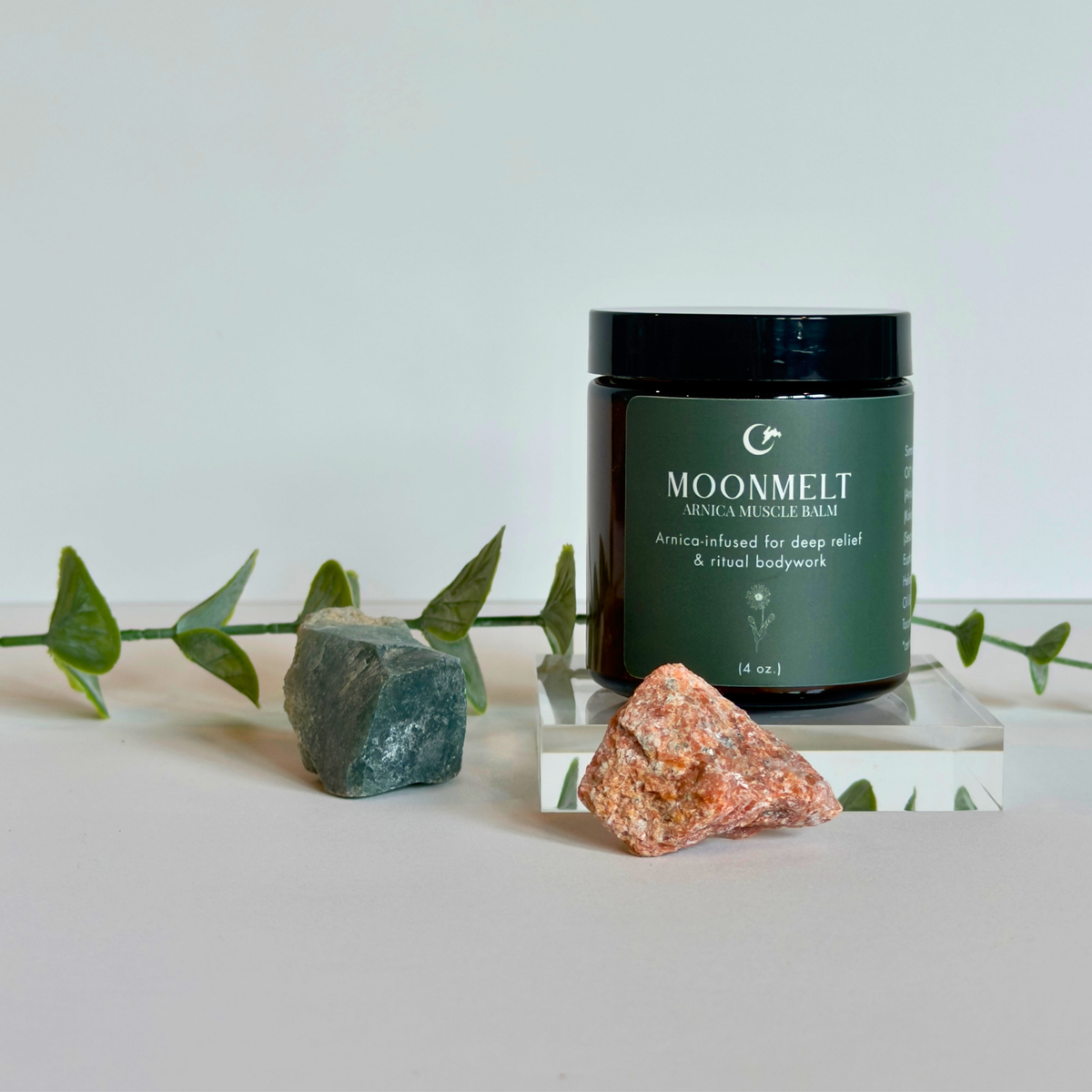 Moonmelt Massage Balm | Arnica Muscle Relief & Skin Nourishing Balm