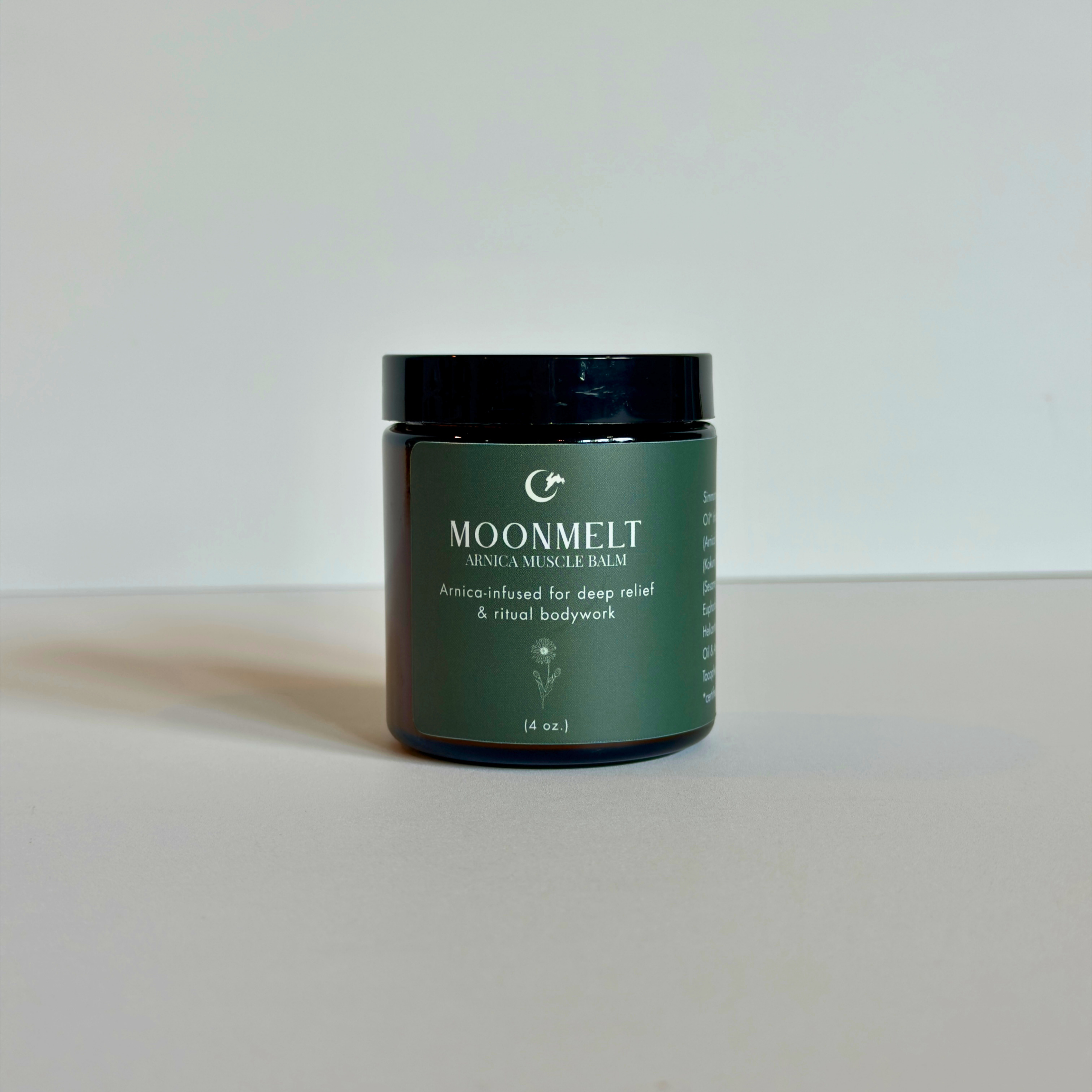 Moonmelt Massage Balm | Arnica Muscle Relief & Skin Nourishing Balm