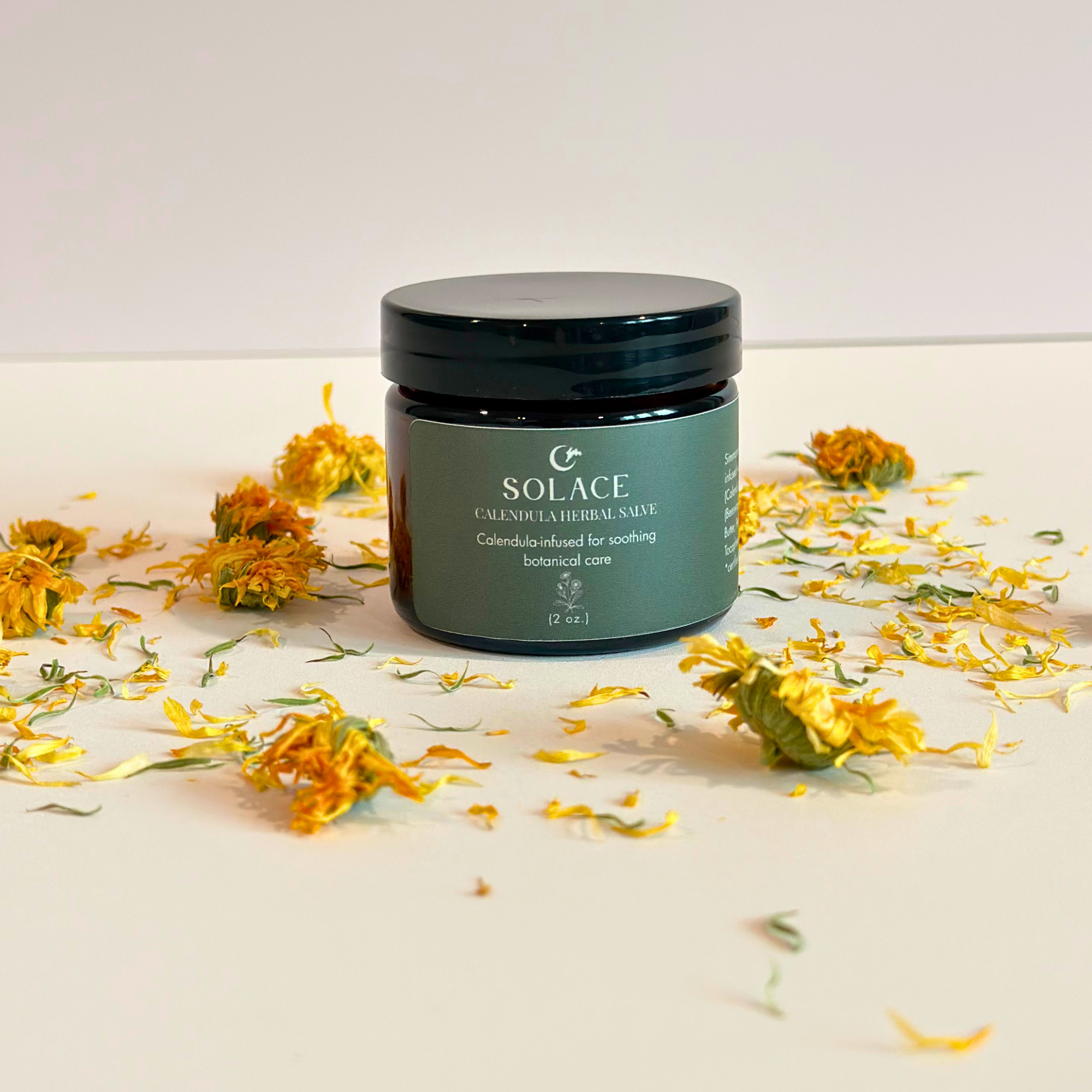 Solace | Organic Calendula Herbal Salve for Dry Skin